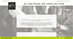 Desktop Screenshot of mtygroup.com